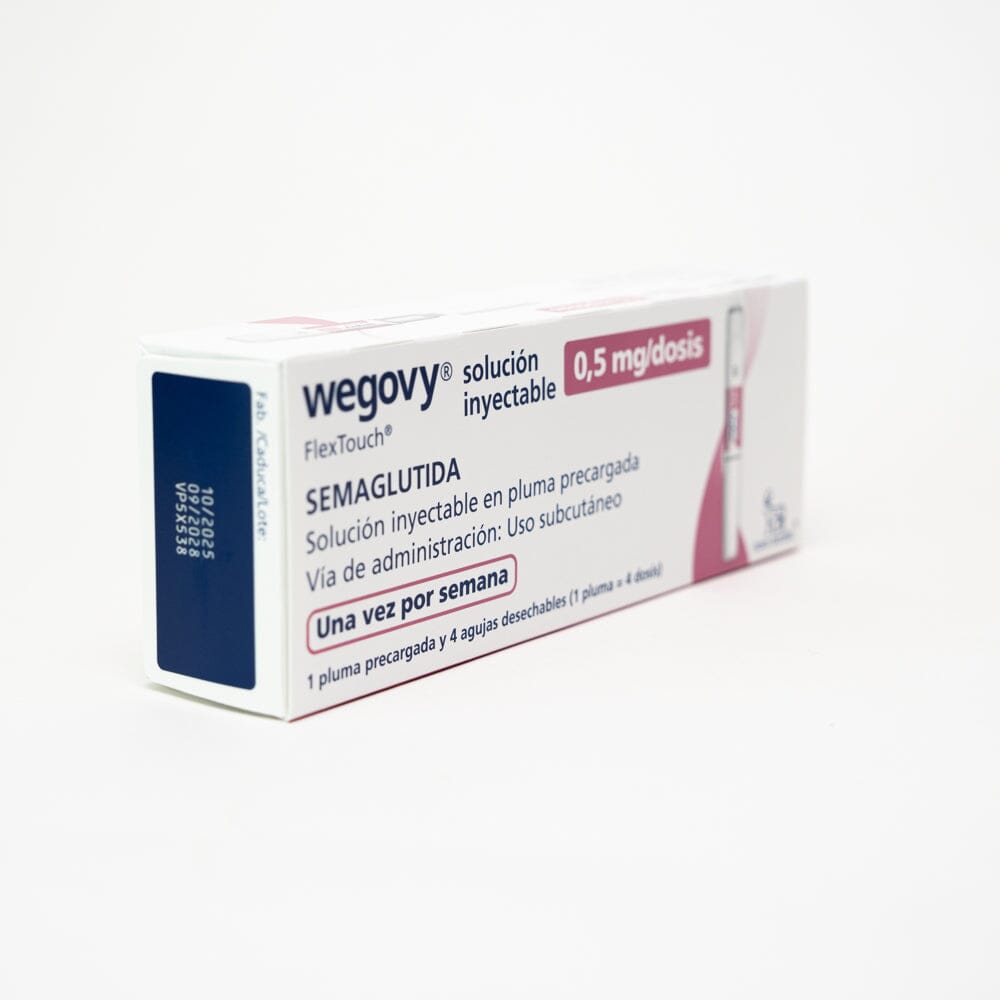 WEGOVY (SEMAGLUTIDA) 0,5 mg/dosis NOVO NORDISK 