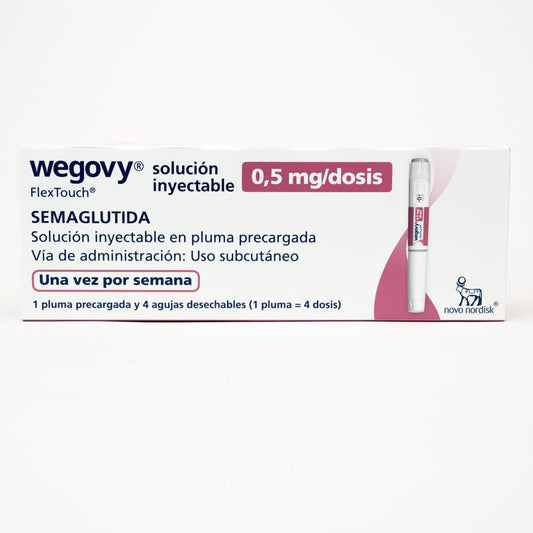 WEGOVY (SEMAGLUTIDA) 0,5 mg/dosis NOVO NORDISK 