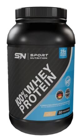 Whey Protein polvo 30 porciones 1.080 g sabor vainilla Farmex-Fonasa-Persistente 