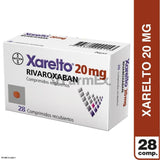 Xarelto 20 mg x 28 comprimidos.