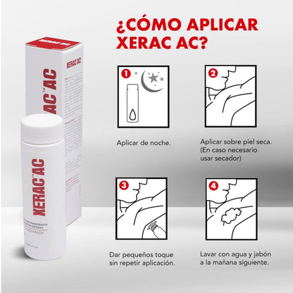 Xerac AC Solución Antitranspirante x 35 mL dispolab 