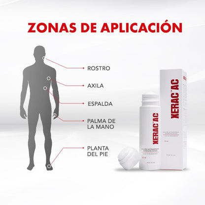 Xerac AC Solución Antitranspirante x 35 mL dispolab 