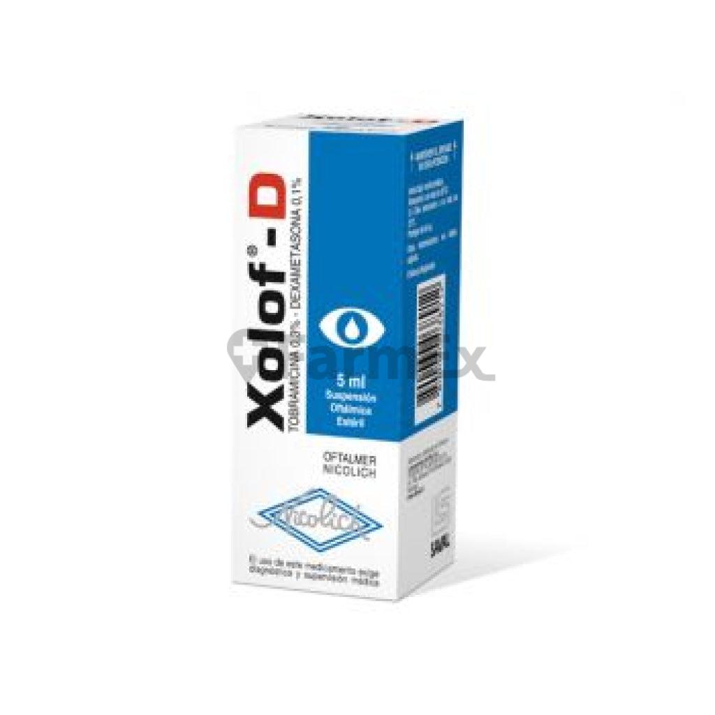 Xolof-D Suspension Oftalmica 0.3 % x 5 mL.