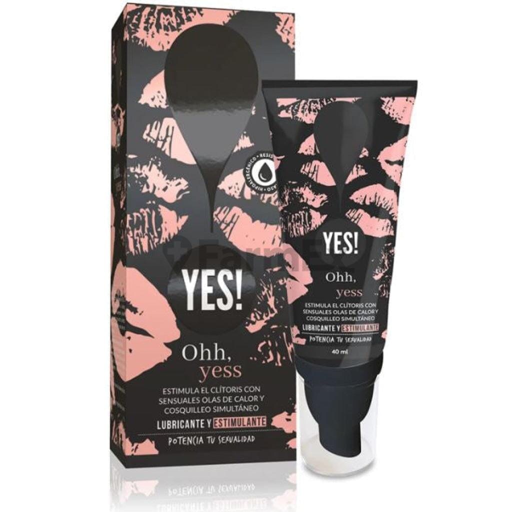 Yes ! Gel Lubricante "Oh Yess" x 40 mL Farmex-Fonasa-Persistente 