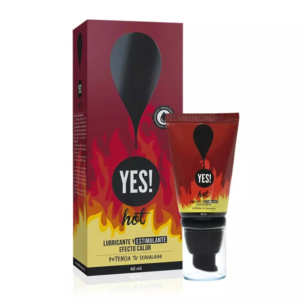 Yes Hot Lubricante Íntimo x 40 mL.