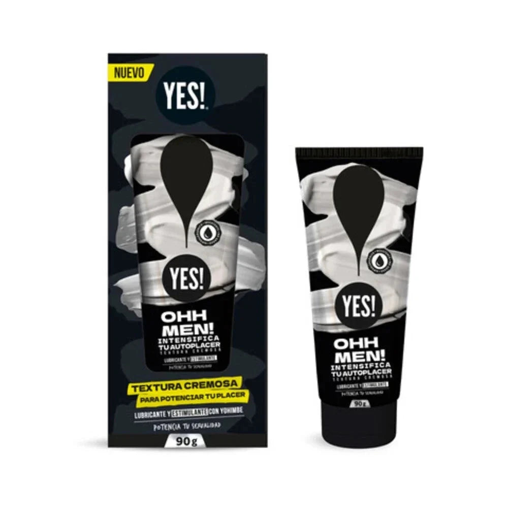 Yes! Lubricante y estimulante Ohh Men! x 90 gr. Farmex-Fonasa 