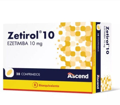 Zetirol 10 mg x 28 comprimidos "Ley Cenabast" Ascend 