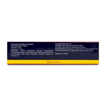 Zetirol S 10/10 mg - 28 Comprimidos " Ley Cenabast" ASCEND 
