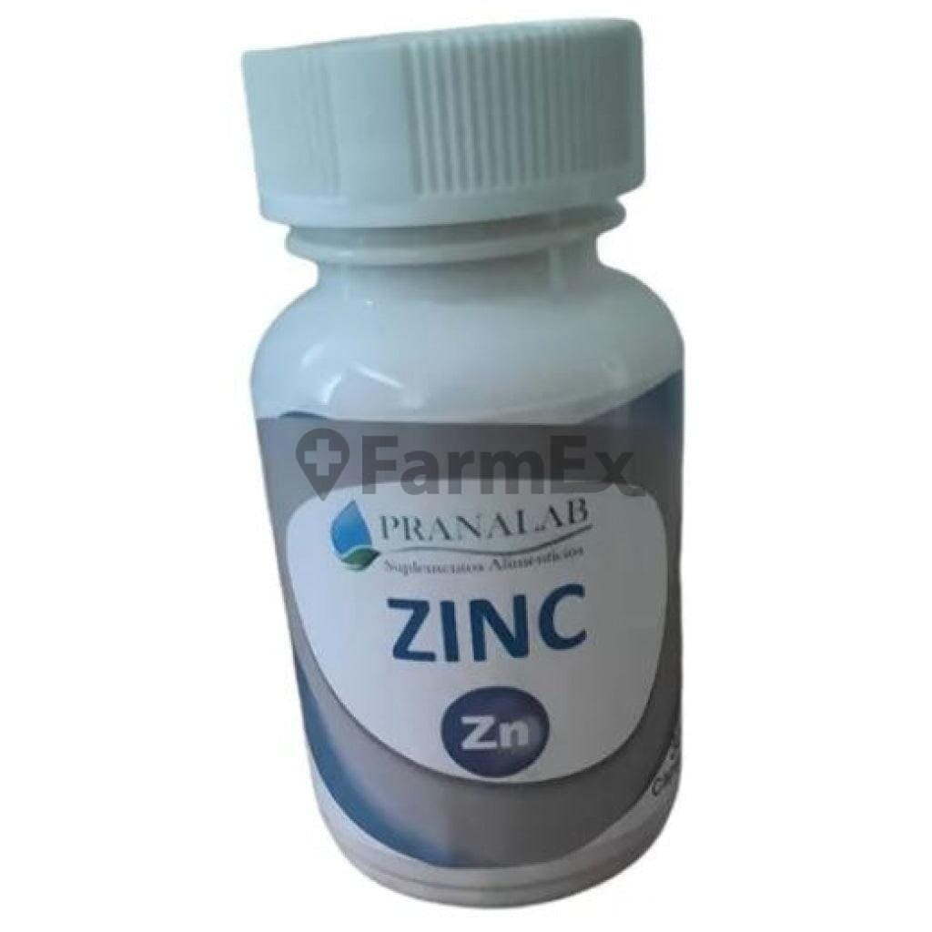 Zinc 350 mg x 30 cápsulas Farmex-Pluxee-Persistente 