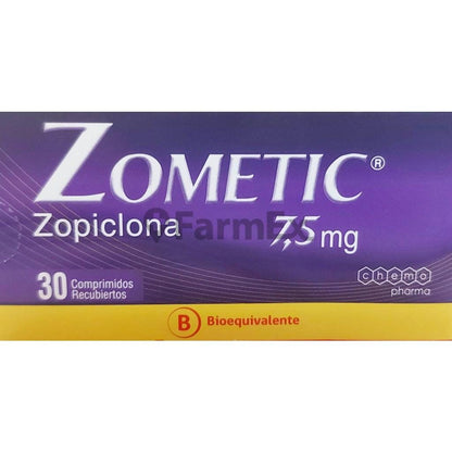 Zometic 7,5 mg x 30 comprimidos "Ley Cenabast" Farmex-VidaTres-Persistente 