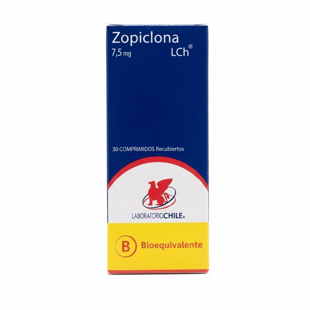 Zopiclona 7,5 mg x 30 comprimidos Farmex-MiaHealth-Persistente 