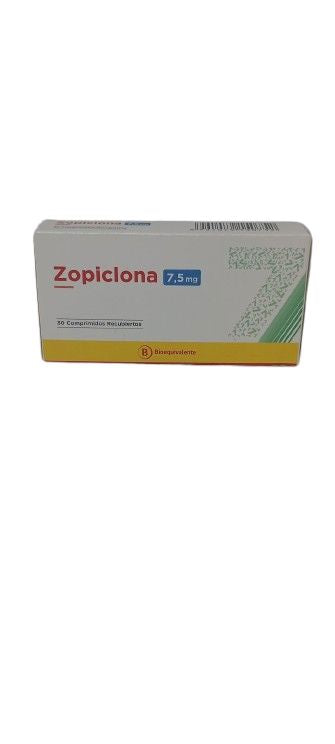 Zopiclona 7,5 mg X 30 comprimidos SEVEN PHARMA 
