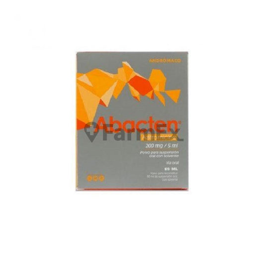 Abacten® Suspensión Oral 200 mg/5 ml. x 15 ml ANDROMACO 