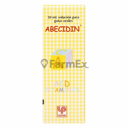 Abecidin ACD Solucion para Gotas Orales x 30 ml "Ley Cenabast" PASTEUR 