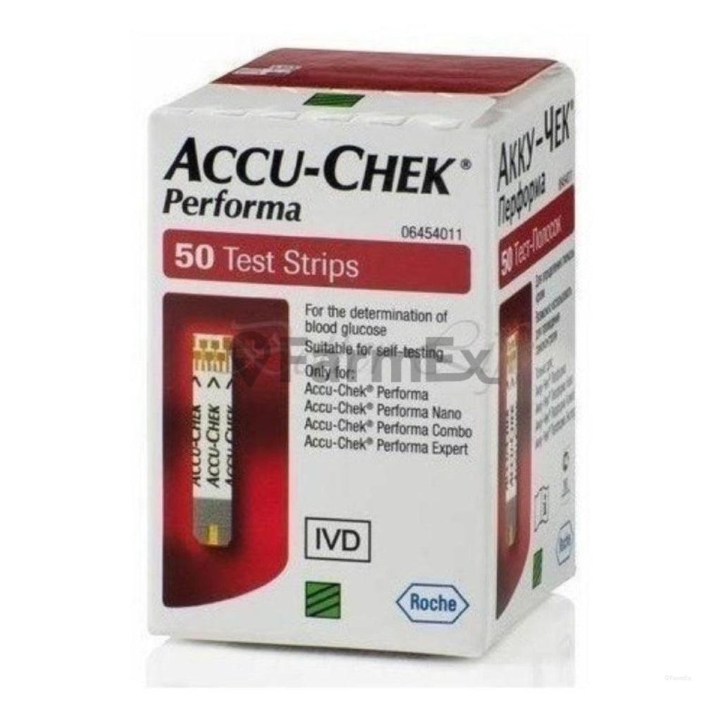 Accu-chek Performa Tira Reactiva x 50 tiras ROCHE 