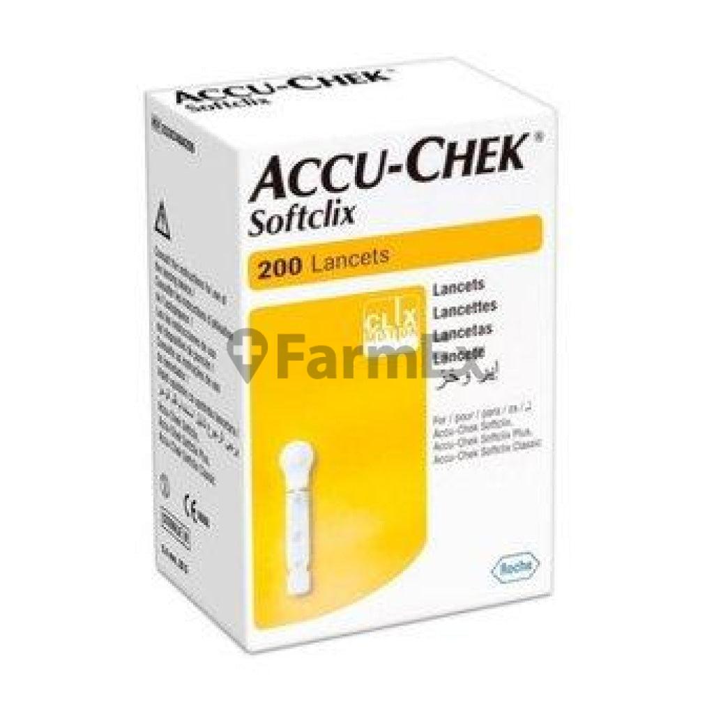 Accu-Chek Softclix x 200 lancetas ROCHE 
