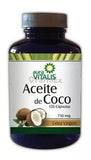 Aceite de coco 750 mg x 60 cápsulas