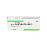 Acetazolamida 250 mg x 20 comprimidos