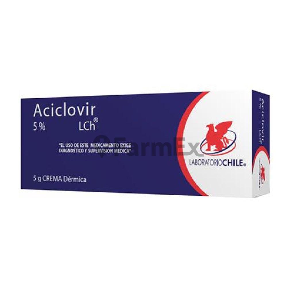 Aciclovir 5 % Crema x 5 g