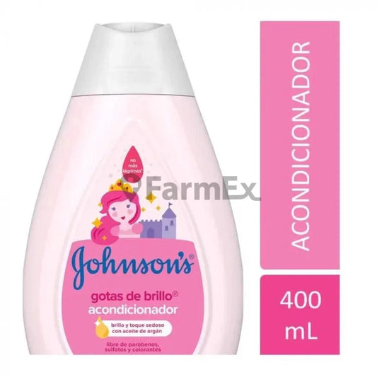 Acondicionador "Gotas de Brillo" x 400 ml Johnson's 