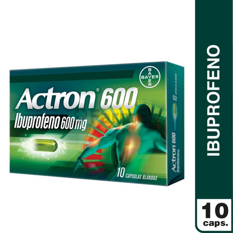 Actron 600 mg x 10 cápsulas