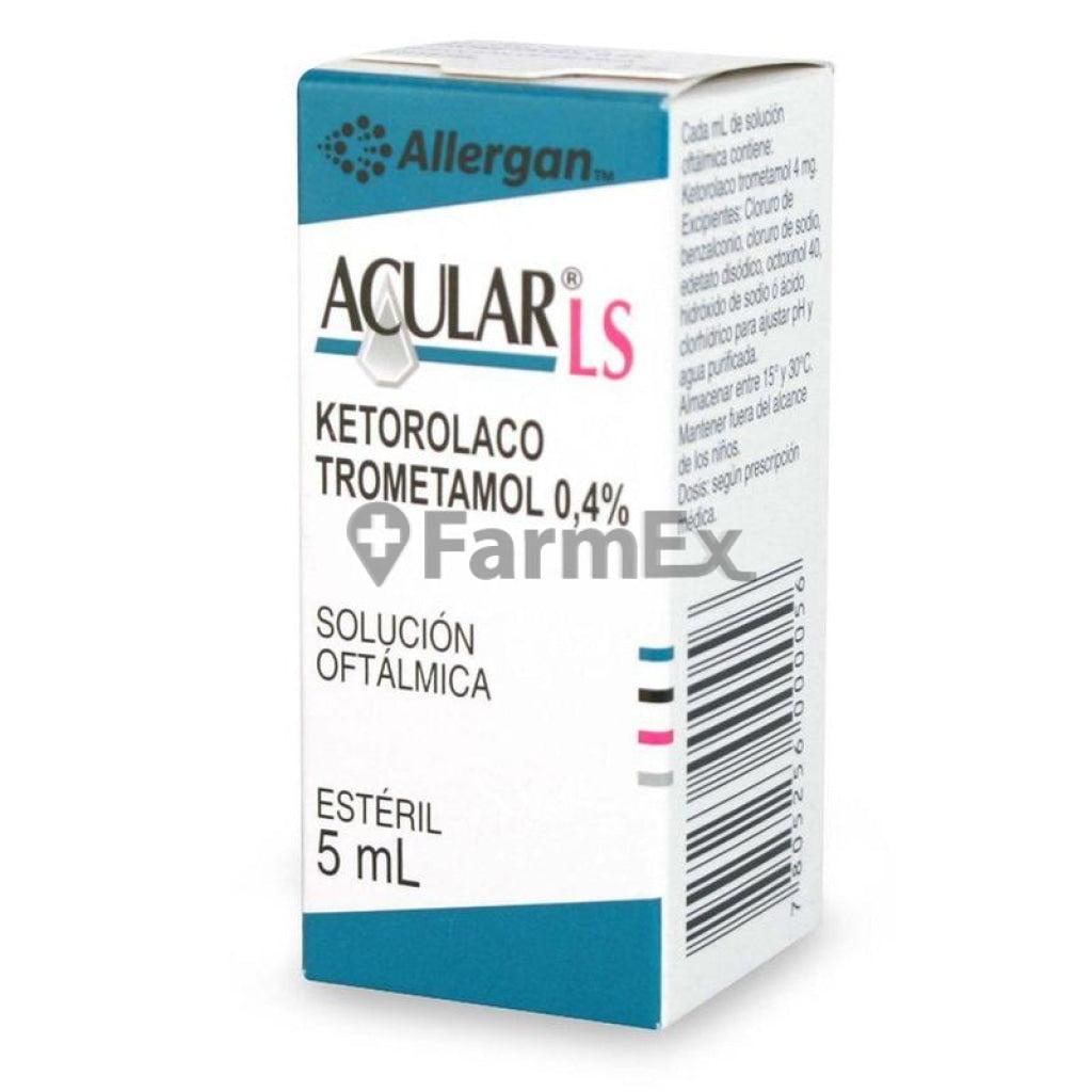Acular LS sol. Oftalmica 0,4 % x 5 ml Allergan 