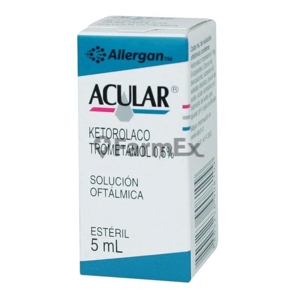 Acular Sol. Oftalmica 0,5 % x 5 ml Allergan 