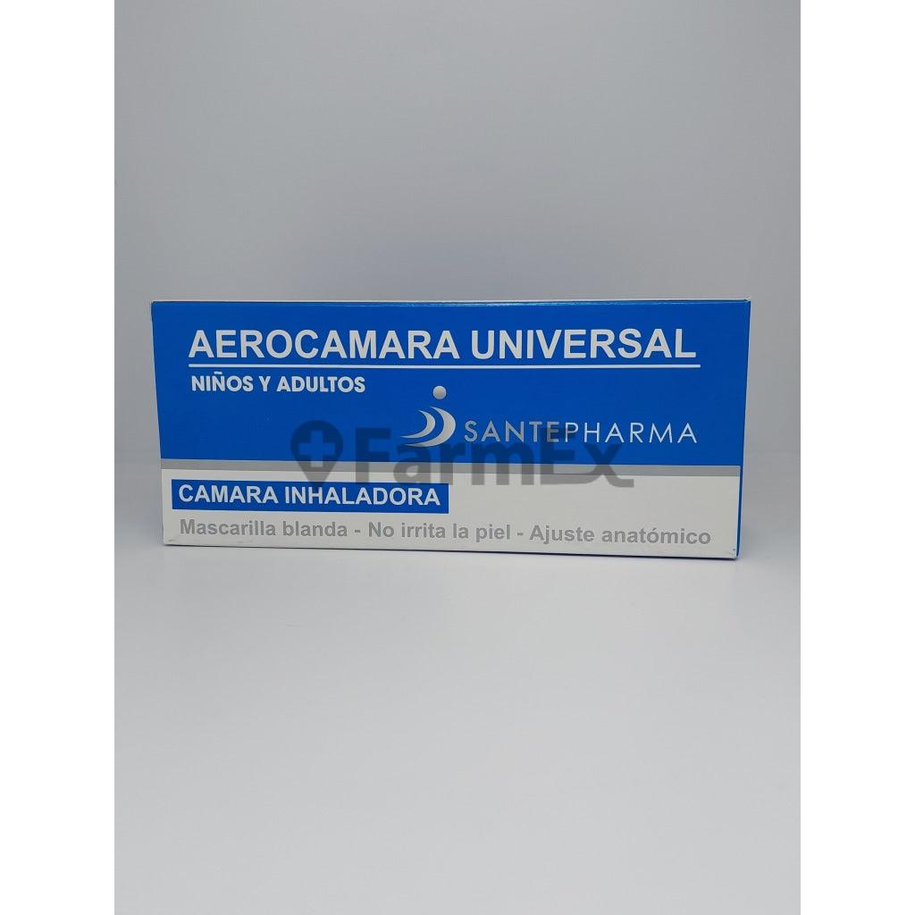 Aerocámara Universal Niños y Adultos Cámara Inhaladora Sante Pharma 