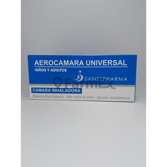 Aerocámara Universal Niños y Adultos Cámara Inhaladora Sante Pharma 