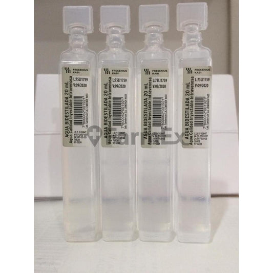 Agua Bidestilada x 20 ml SANDERSON 
