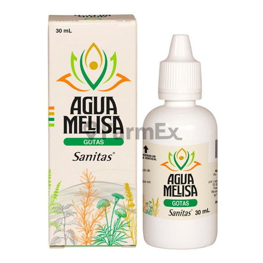 Agua de Melisa Gotas x 30 ml SANITAS 