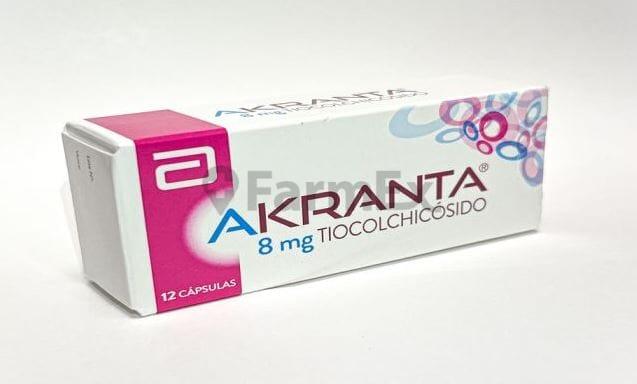 Akranta 8 mg x 12 cápsulas ABBOTT 