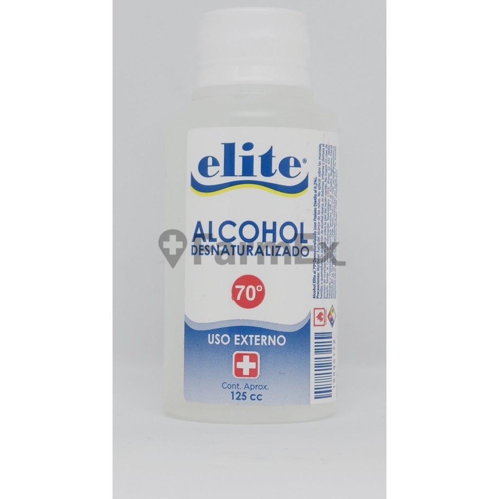 Alcohol 70% Desnaturalizado x 125 mL Elite 