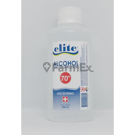 Alcohol 70% Desnaturalizado x 250 mL Elite 