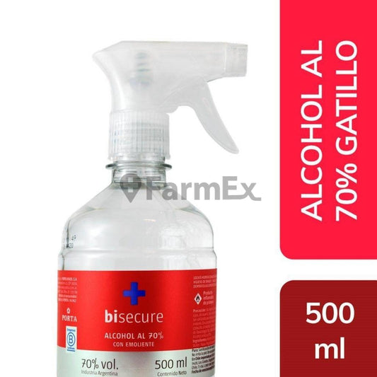 Alcohol Bisecure Gatillo 70% x 500 ml ABIO 