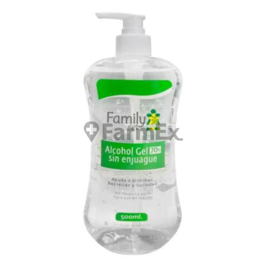 Alcohol Gel 70% "Sin enjuague" x 250 mL Family Set 