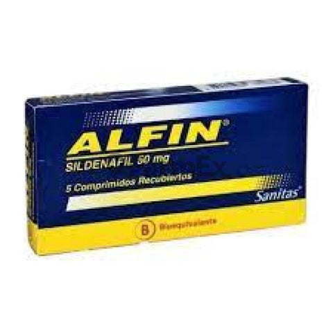 Alfin 50 mg x 5 comprimidos