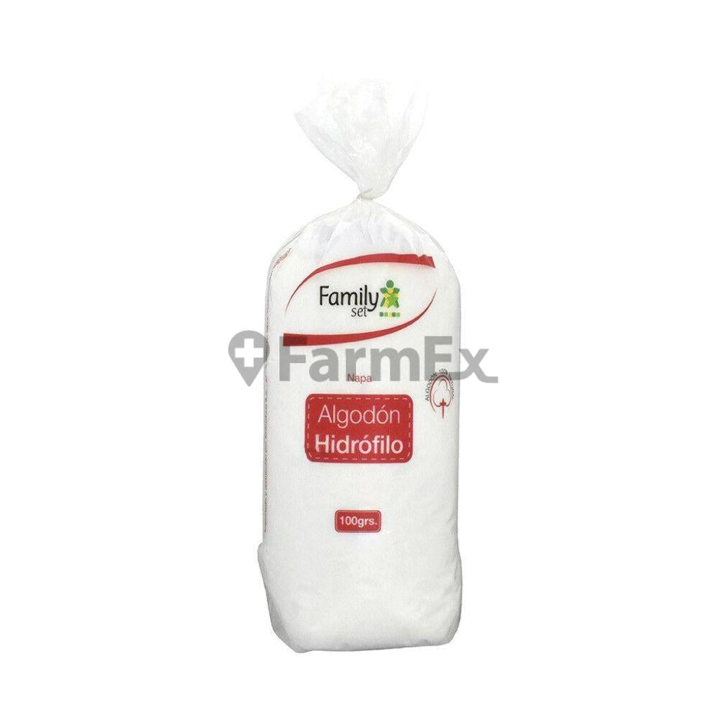 Algodón Hidrofilo en Napa x 100 g Family Set 