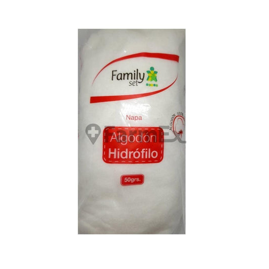 Algodón Hidrofilo en Napa x 50 g Family Set 