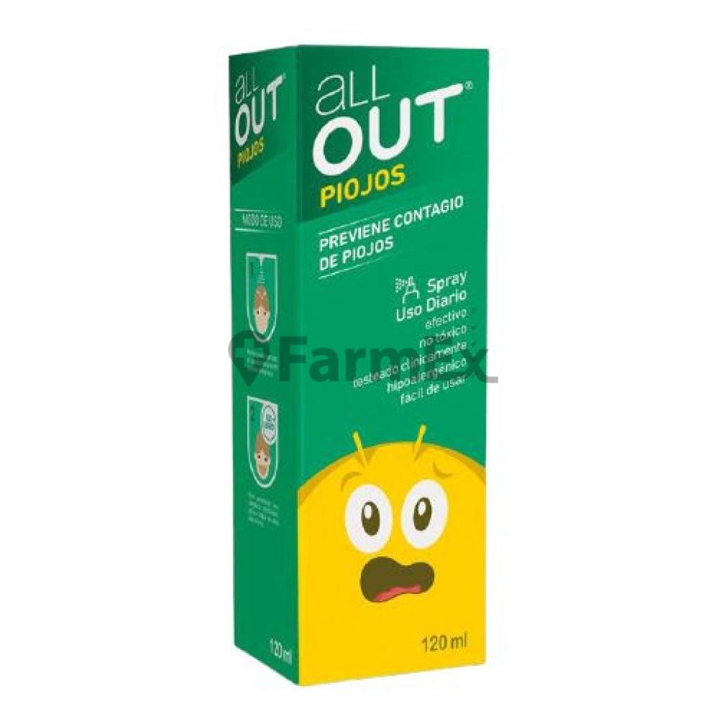 All Out Previene contagio de piojos x 120 ml ABBOTT 