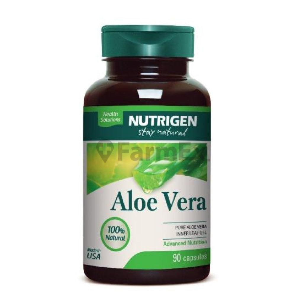 Aloe Vera x 90 Cápsulas NUTRIGEN 