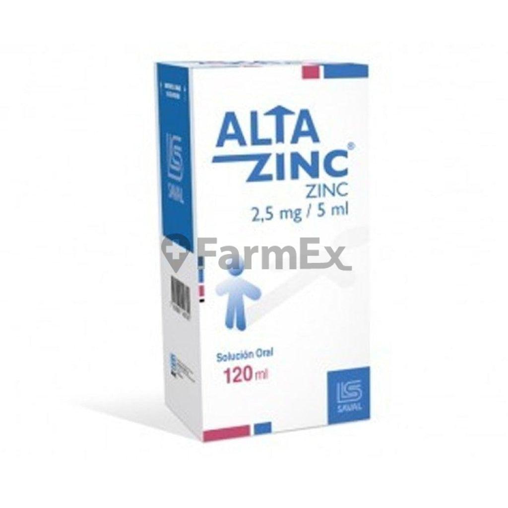 Altazinc Sol. Oral 2,5 mg / 5 ml x 120 ml LAB. SAVAL 