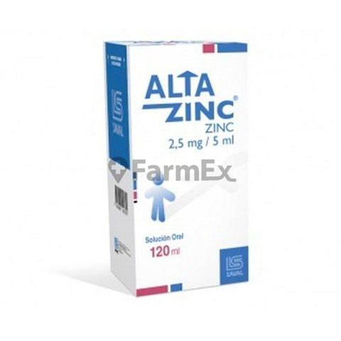 Altazinc Solución Oral 2,5 mg / 5 mL x 120 mL