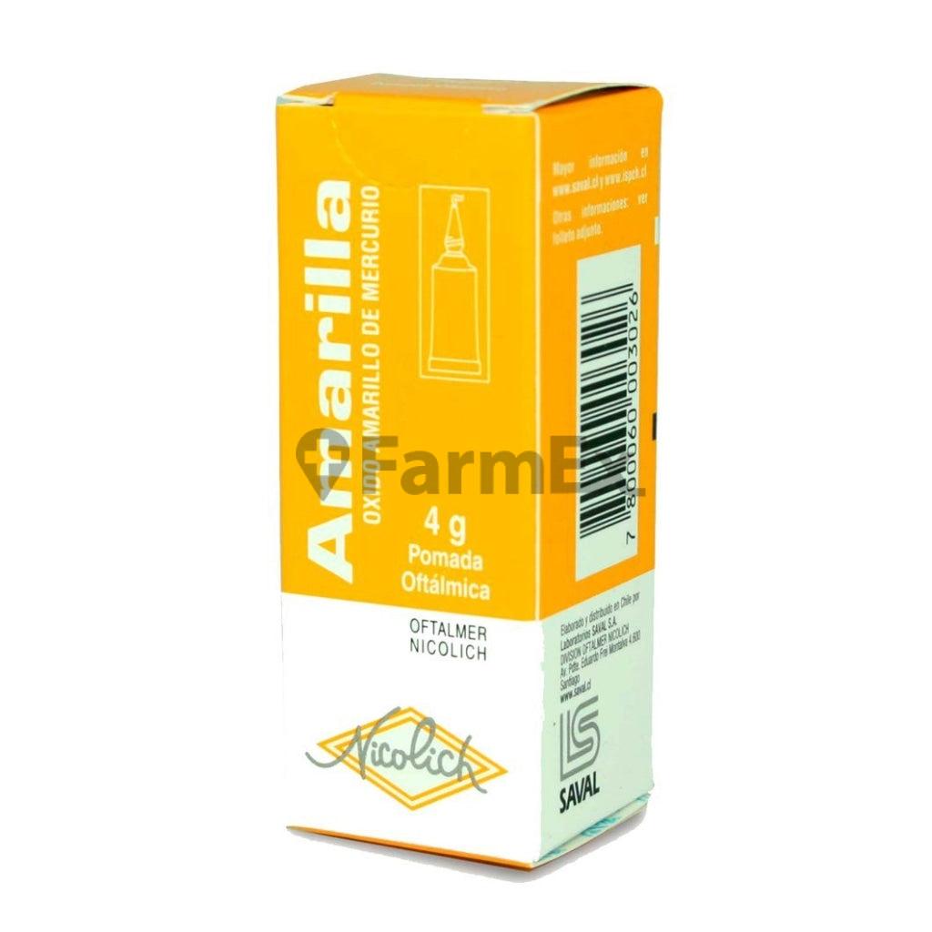Amarilla Unguento x 4 g (Saval) SAVAL 