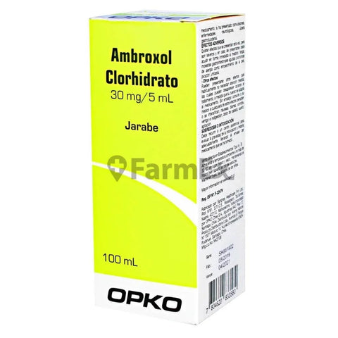 Ambroxol Jarabe Adultos 30 mg / 5 mL x 100 mL