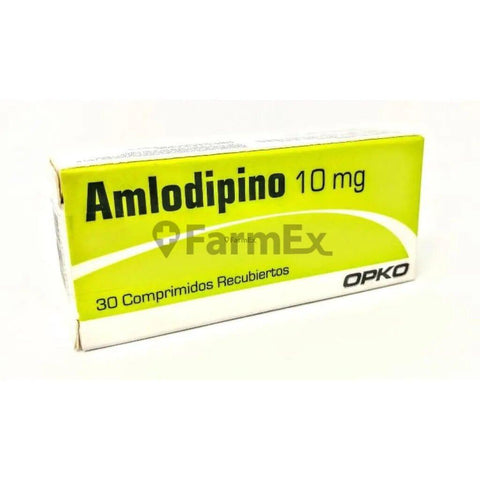 Amlodipino 10 mg x 30 comp "Ley Cenabast"
