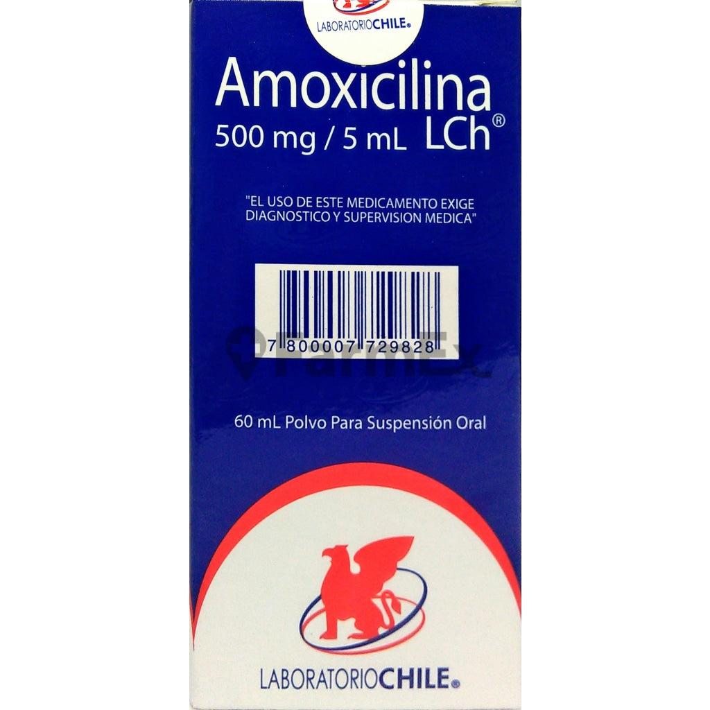 Amoxicilina 500 mg. Suspensión x 60 ml. CHILE 