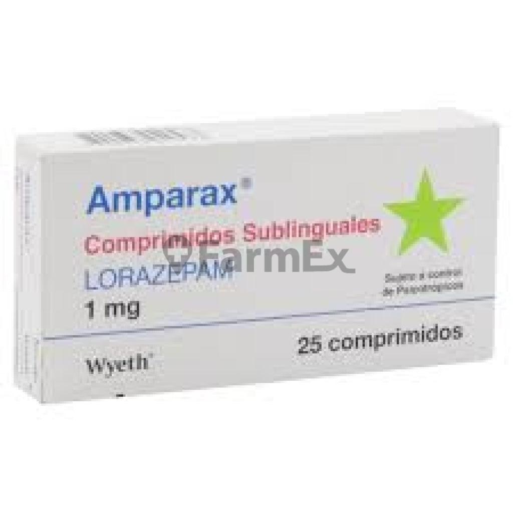 Amparax 1 mg x 25 Comprimidos Sublinguales (Wyeth) WYETH 