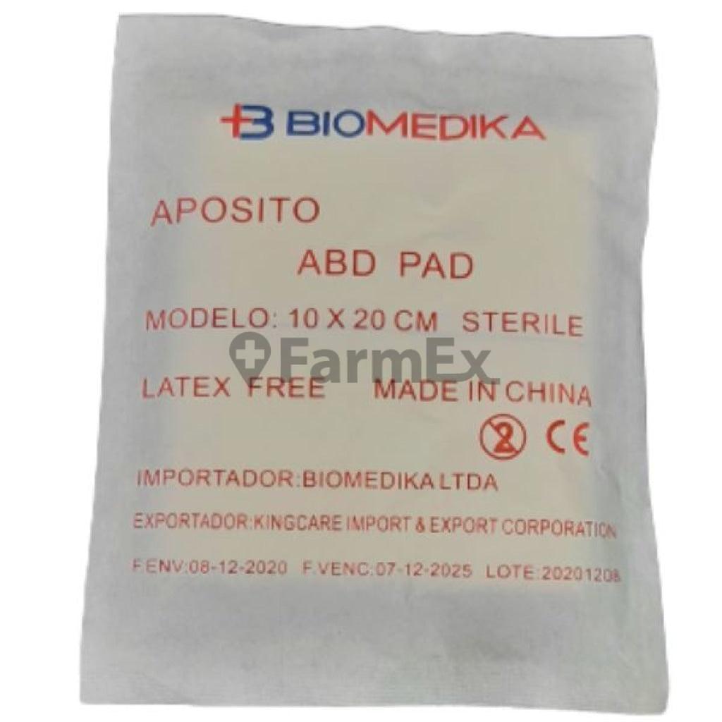 Aposito ABD PAD 10 x 20 cm BIOMEDIKA 