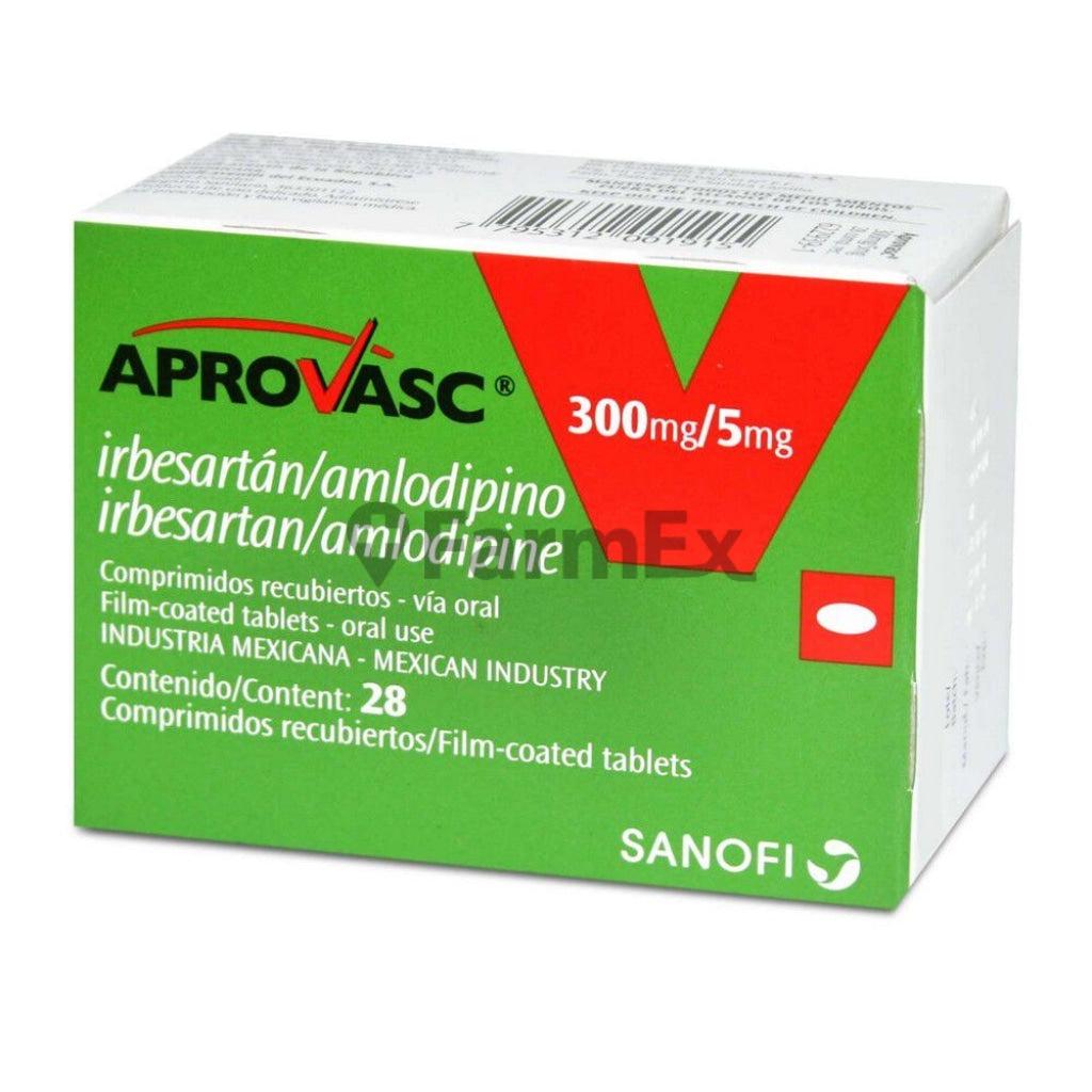 Aprovasc 300 mg / 5 mg x 28 comprimidos SANOFI 